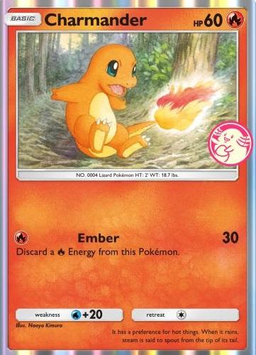 Genetic Apex Charmander Chansey Promo