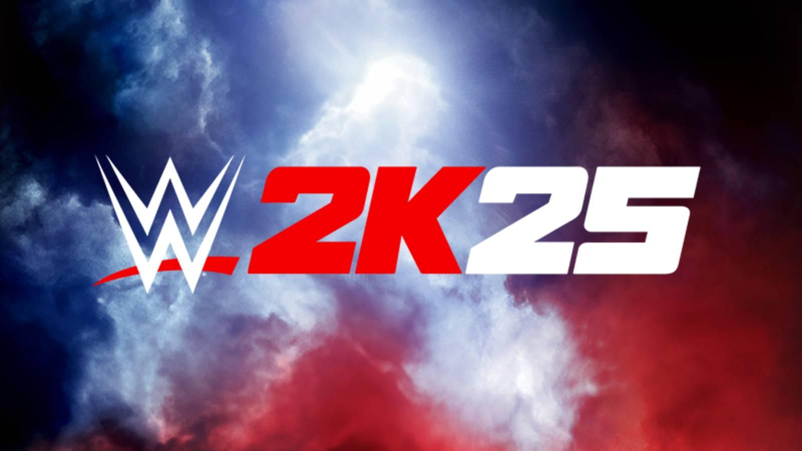 WWE 2K25 splash art