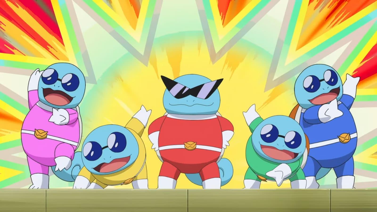 Pokemon anime Squirtle Squad