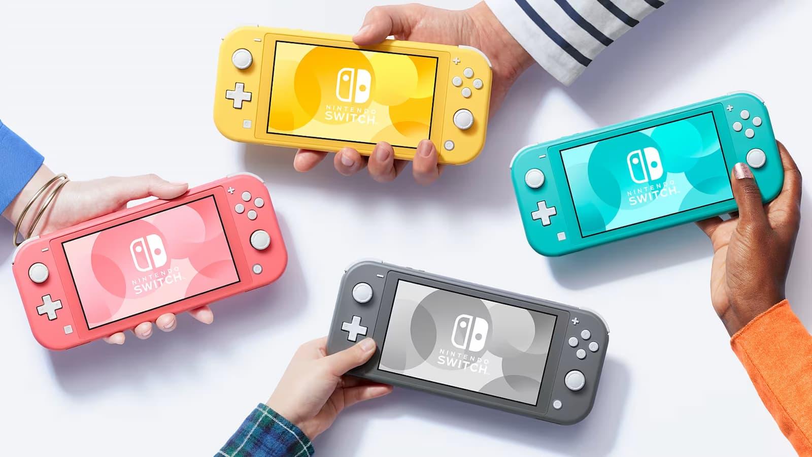 Nintendo Switch Lite consoles