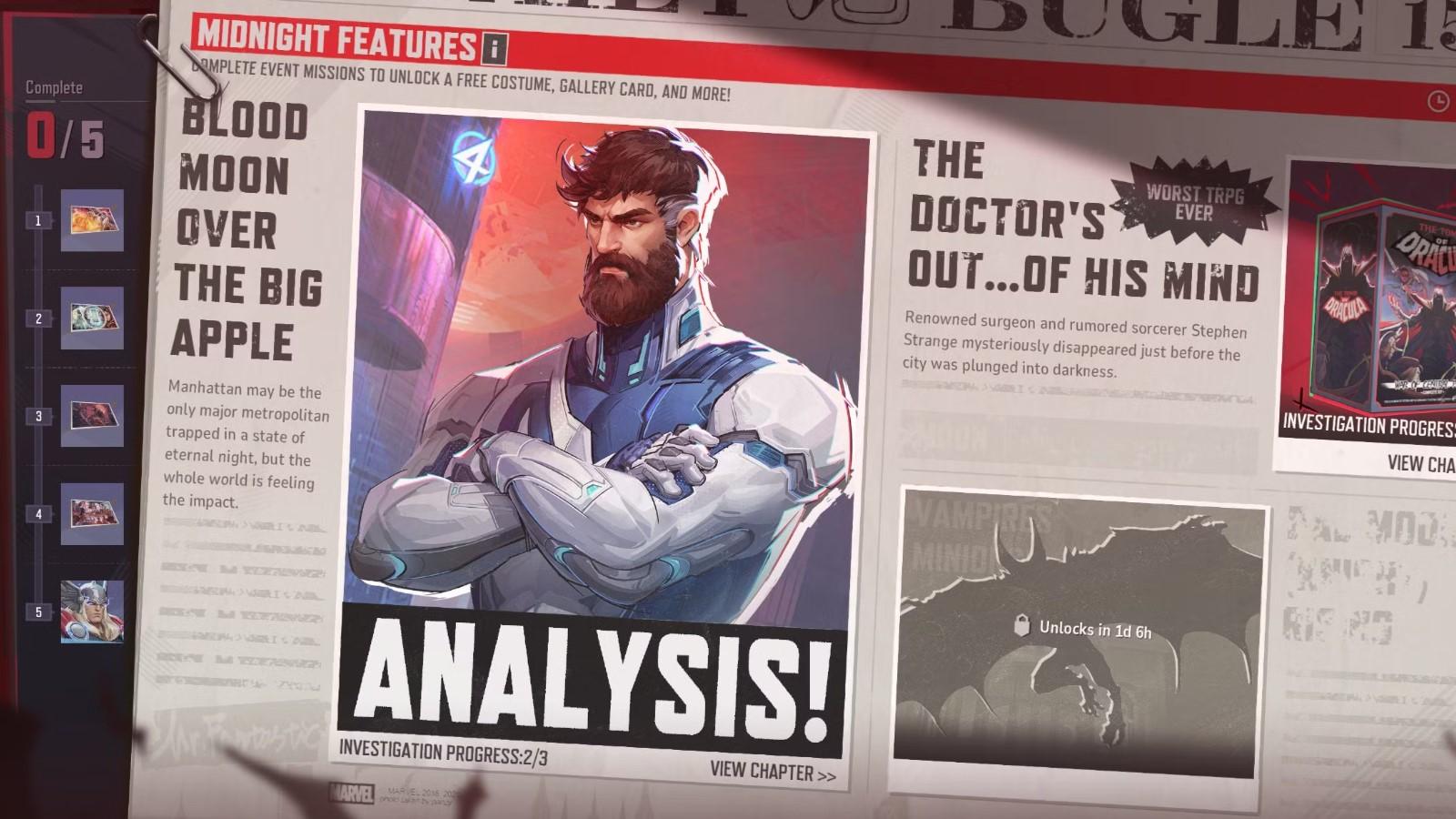 The mIdnight Features paper in Marvel Rivals