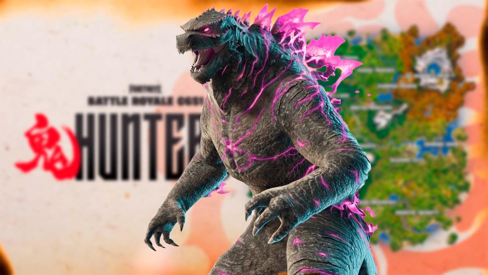 Godzilla Fortnite map