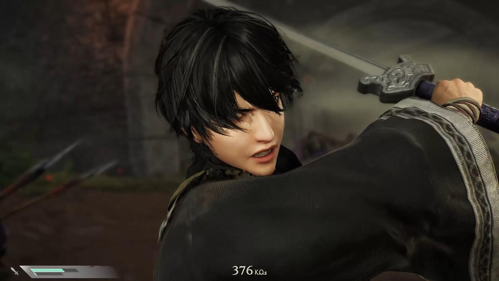 The player in Dynasty Warriors: Origins