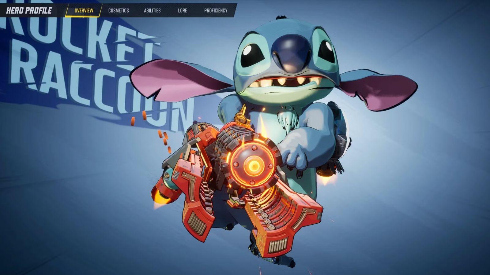 Stitch Rocket Racoon