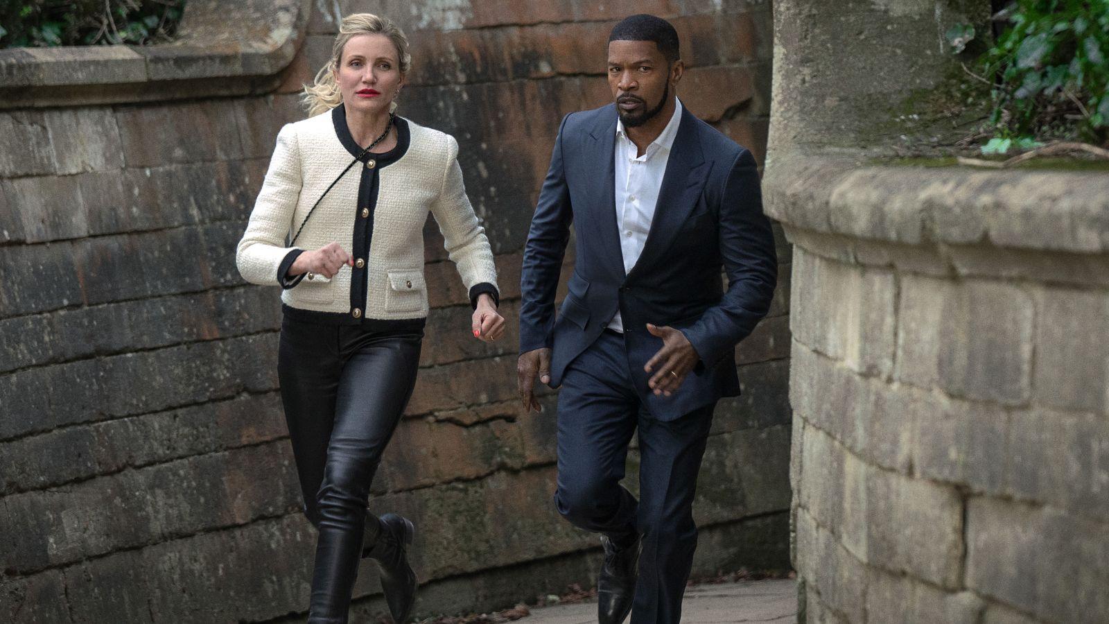 Cameron Diaz and Jamie Foxx in Back in Action