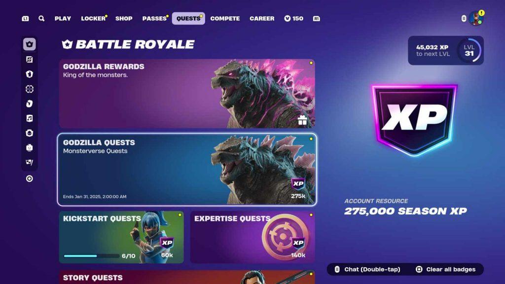 godzilla fortnite spawn rate